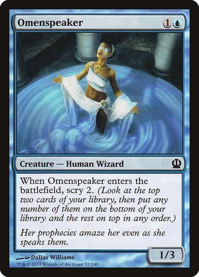 Image for Omenspeaker (57) [Theros] - Magic: The Gathering