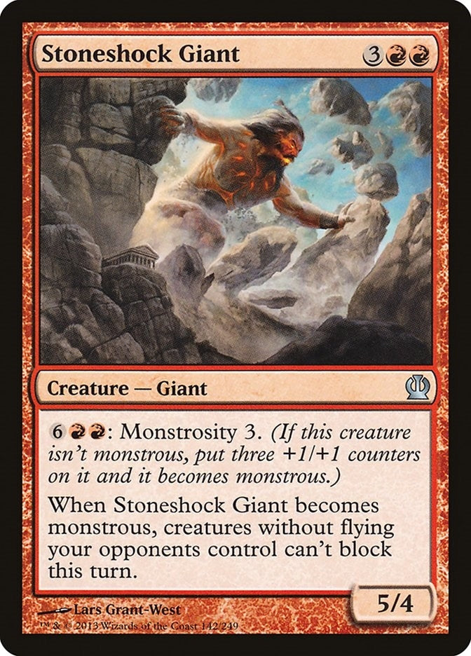 Image for Stoneshock Giant (142) [Theros] - Magic: The Gathering