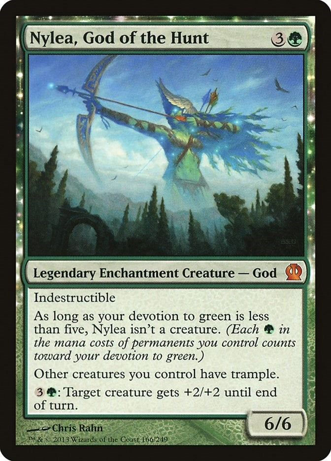Nylea, God of the Hunt (166) [Theros]