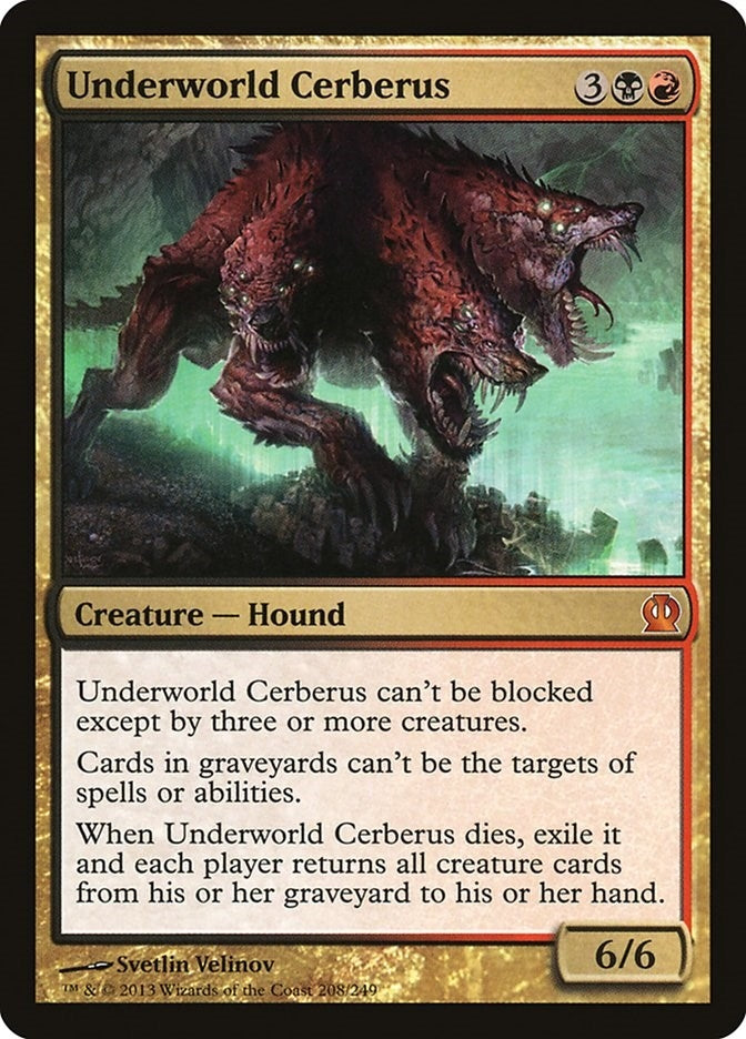 Image for Underworld Cerberus (208) [Theros] - Magic: The Gathering