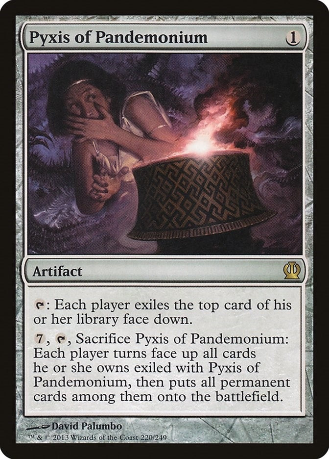 Image for Pyxis of Pandemonium (220) [Theros] - Magic: The Gathering
