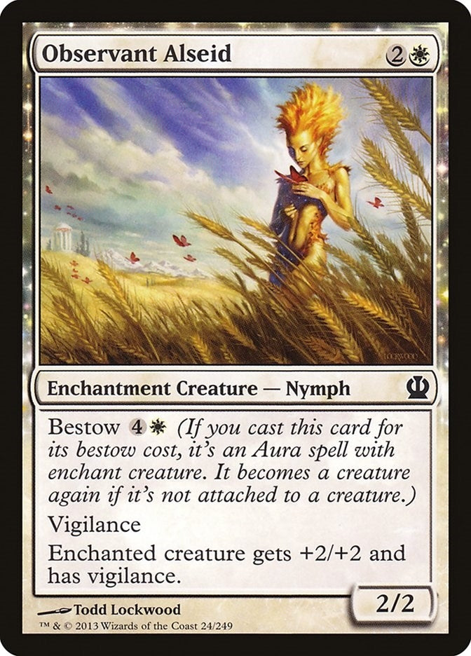Image for Observant Alseid (24) [Theros] - Magic: The Gathering