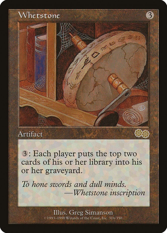 Image for Whetstone (316) [Urza's Saga] - Magic: The Gathering