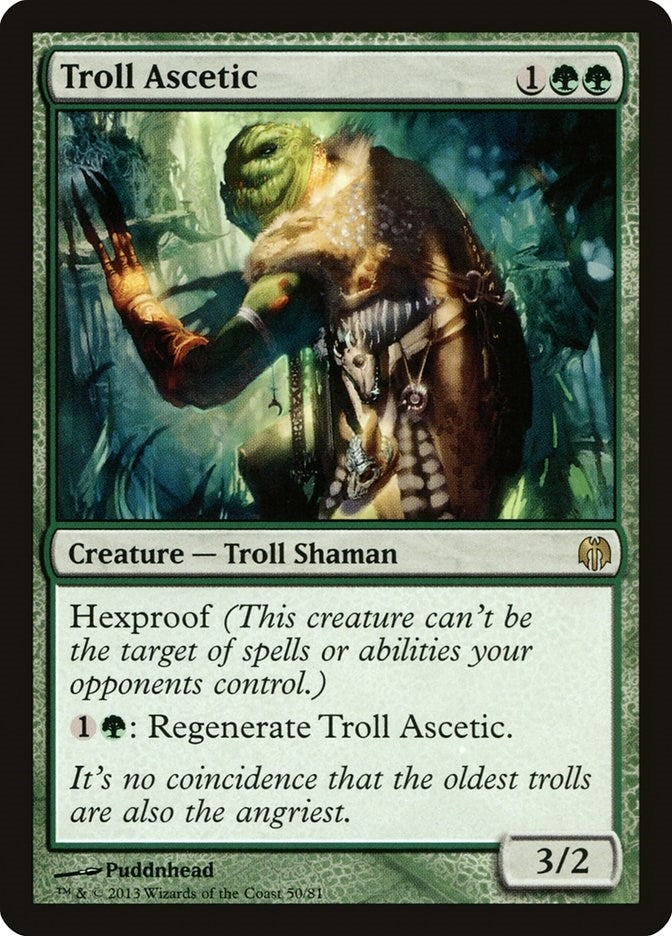 Image for Troll Ascetic (50) [Heroes vs. Monsters] - Magic: The Gathering