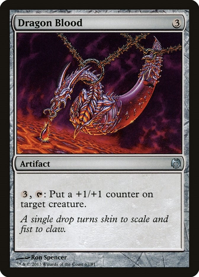 Image for Dragon Blood (67) [Heroes vs. Monsters] - Magic: The Gathering