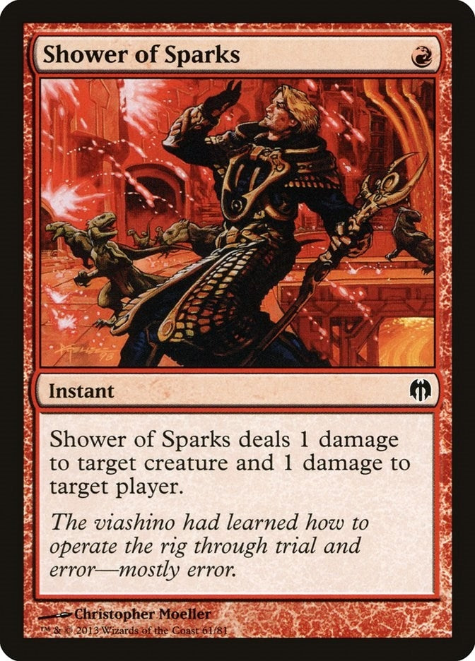 Image for Shower of Sparks (61) [Heroes vs. Monsters] - Magic: The Gathering