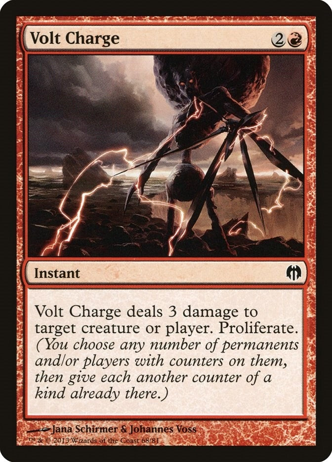 Image for Volt Charge (68) [Heroes vs. Monsters] - Magic: The Gathering