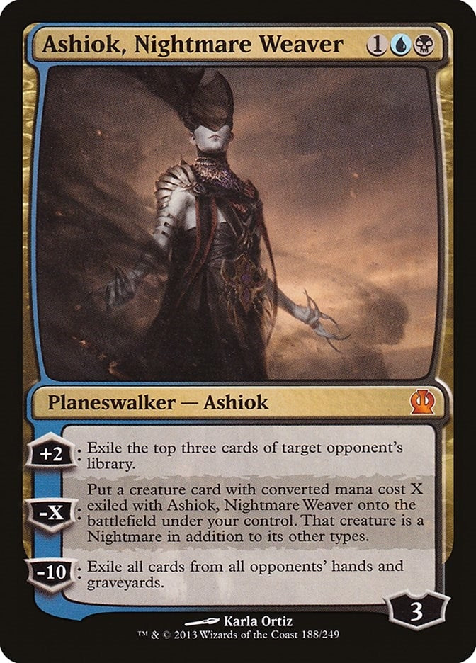 Image for Ashiok, Nightmare Weaver (188) [Theros] - Magic: The Gathering