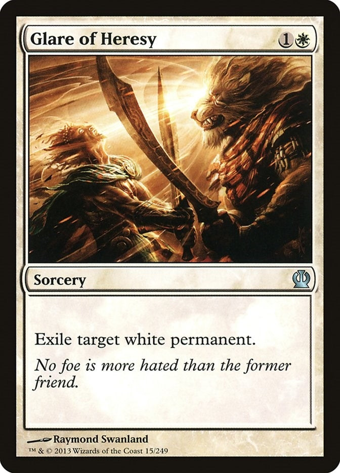 Image for Glare of Heresy (15) [Theros] - Magic: The Gathering