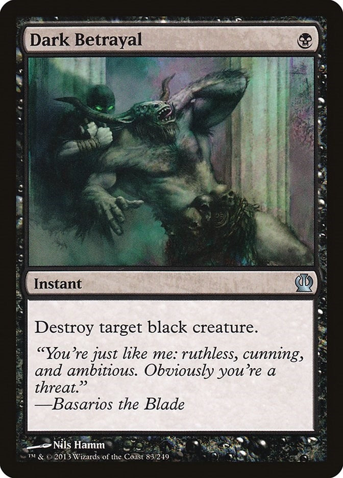Image for Dark Betrayal (83) [Theros] - Magic: The Gathering