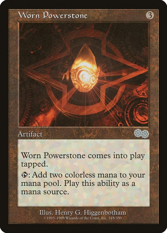 Image for Worn Powerstone (318) [Urza's Saga] - Magic: The Gathering