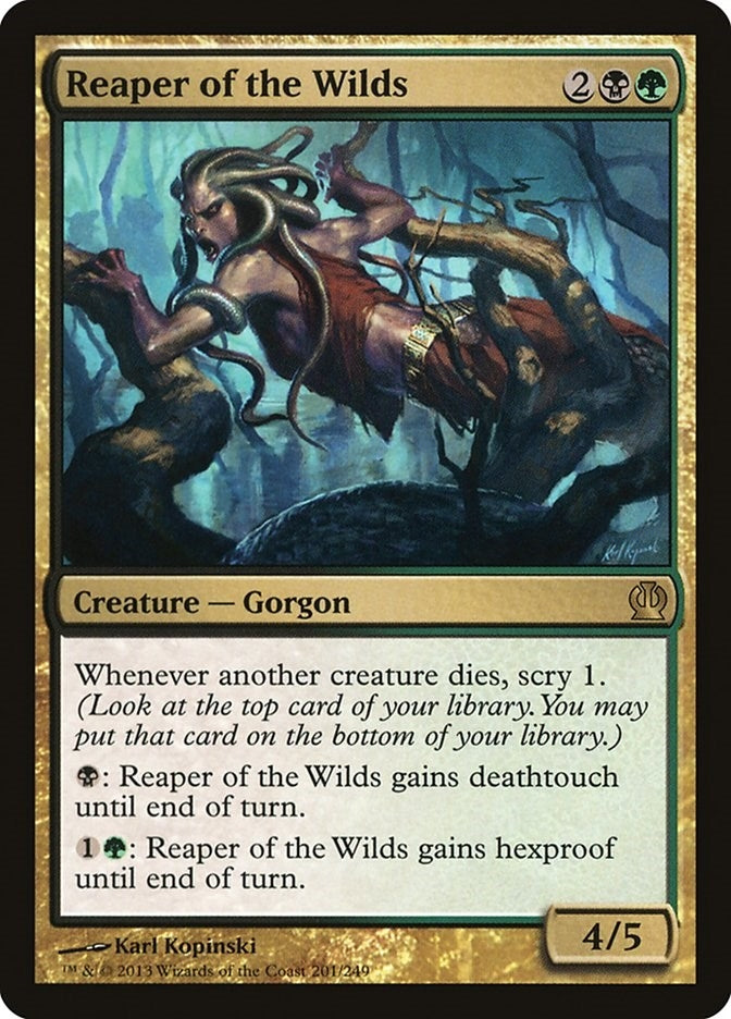 Image for Reaper of the Wilds (201) [Theros] - Magic: The Gathering