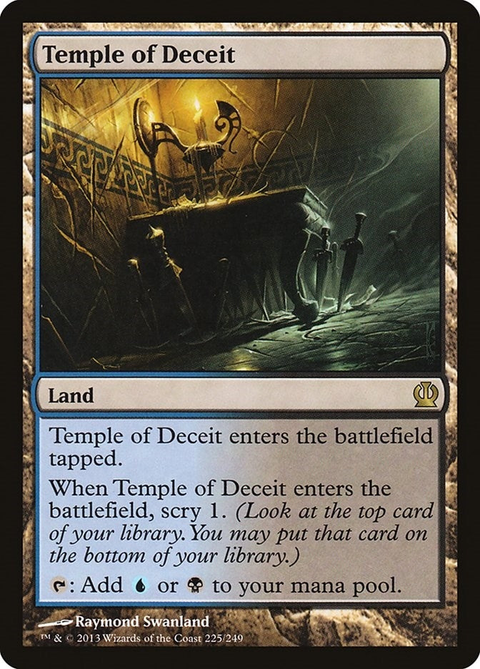 Image for Temple of Deceit (225) [Theros] - Magic: The Gathering