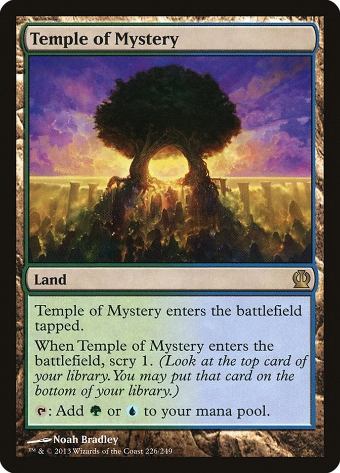 Image for Temple of Mystery (226) [Theros] - Magic: The Gathering