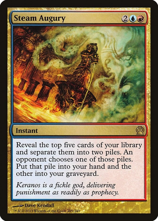 Image for Steam Augury (205) [Theros] - Magic: The Gathering