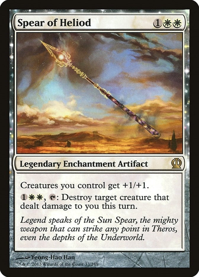Image for Spear of Heliod (33) [Theros] - Magic: The Gathering