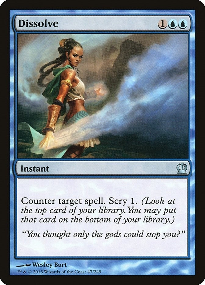 Image for Dissolve (47) [Theros] - Magic: The Gathering