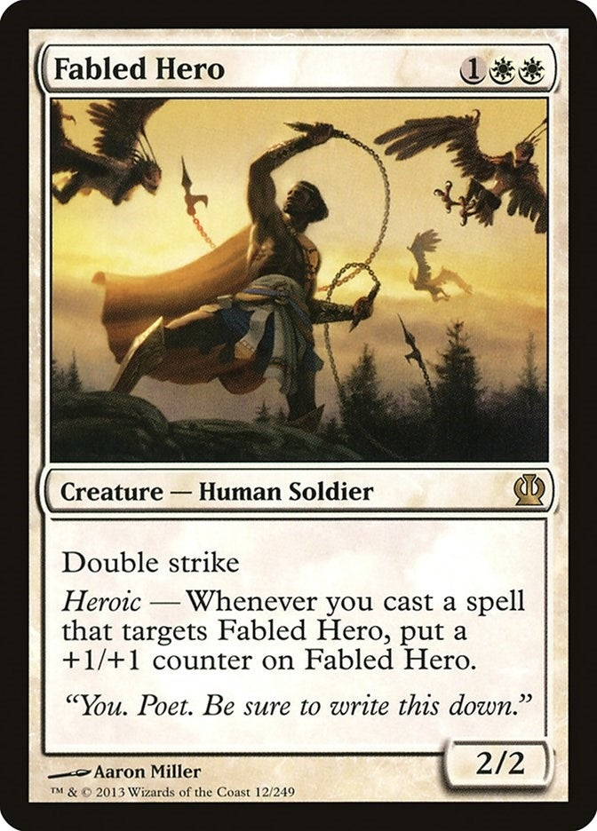 Image for Fabled Hero (12) [Theros] - Magic: The Gathering