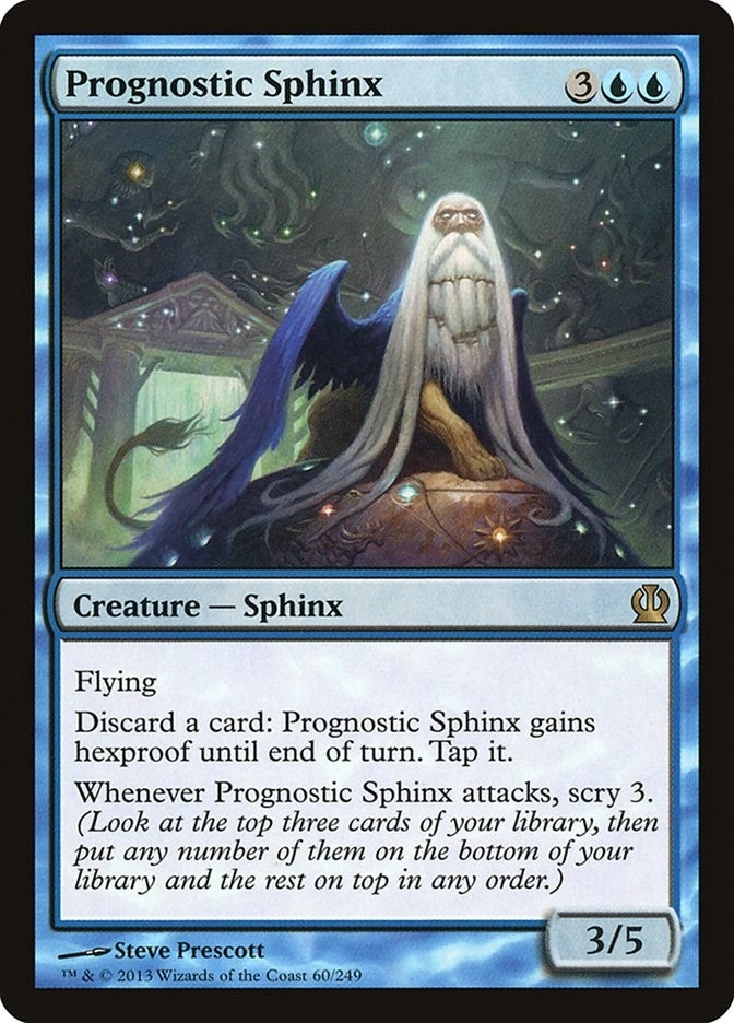 Image for Prognostic Sphinx (60) [Theros] - Magic: The Gathering