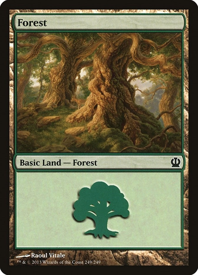 Image for Forest (249) (249) [Theros] - Magic: The Gathering