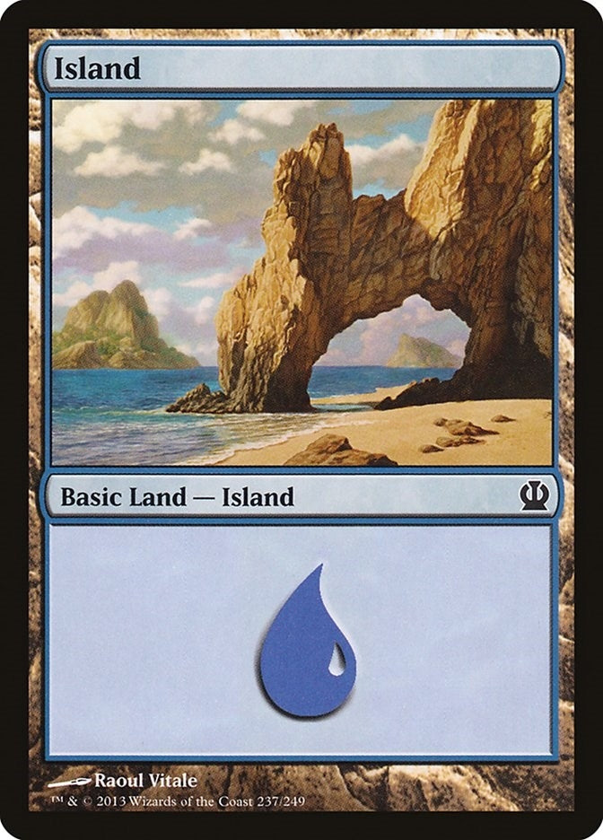 Image for Island (237) (237) [Theros] - Magic: The Gathering