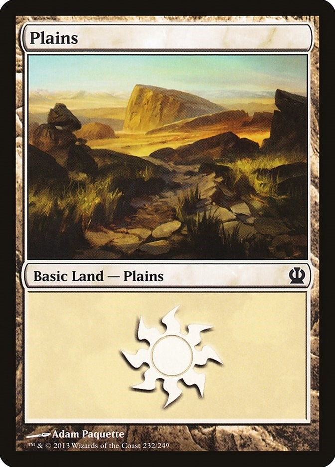 Image for Plains (232) (232) [Theros] - Magic: The Gathering