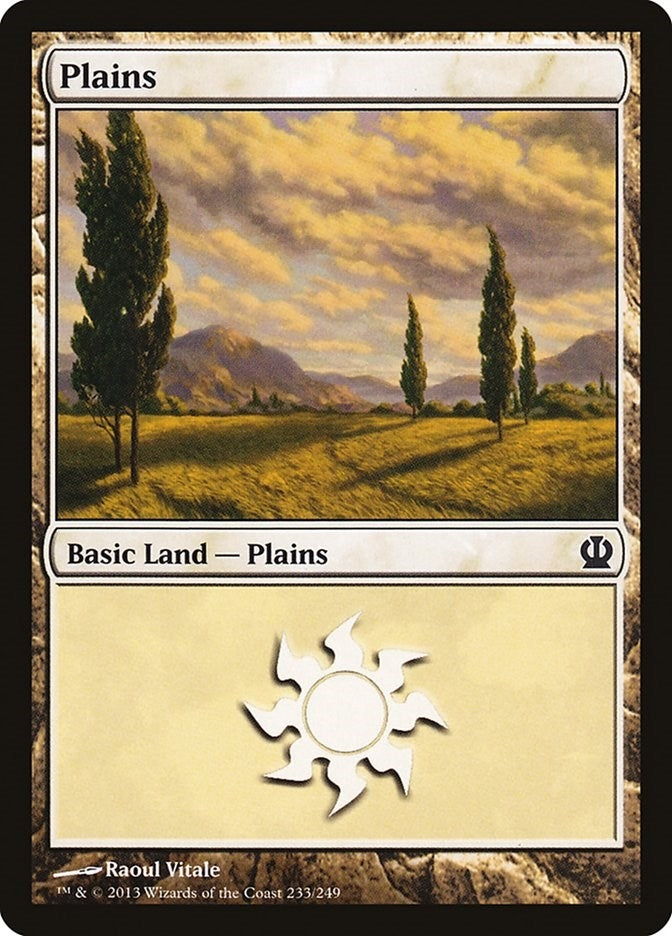 Image for Plains (233) (233) [Theros] - Magic: The Gathering