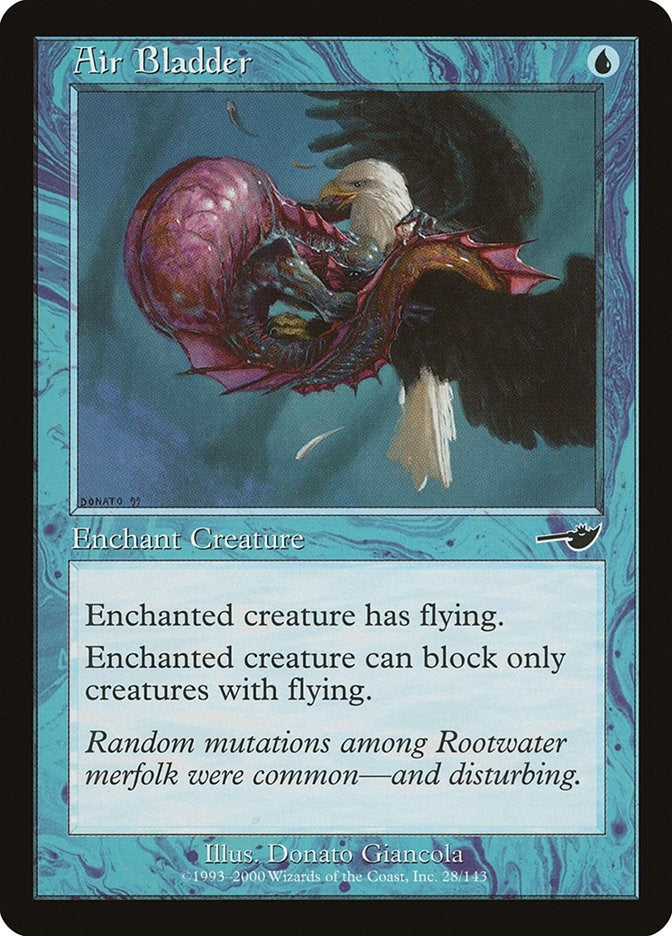 Image for Air Bladder (28) [Nemesis] - Magic: The Gathering