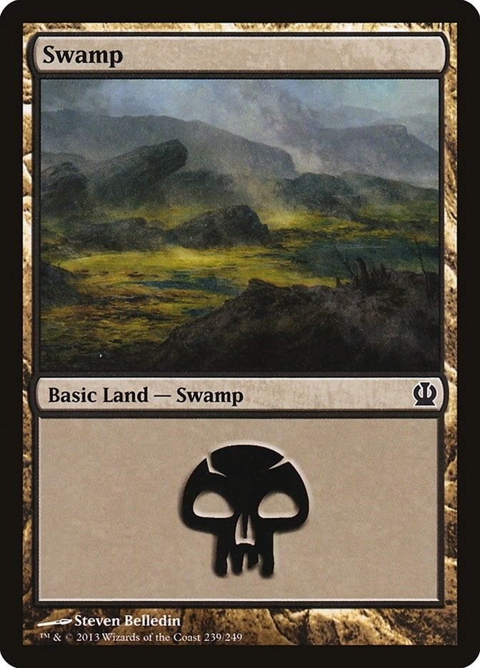 Image for Swamp (239) (239) [Theros] - Magic: The Gathering