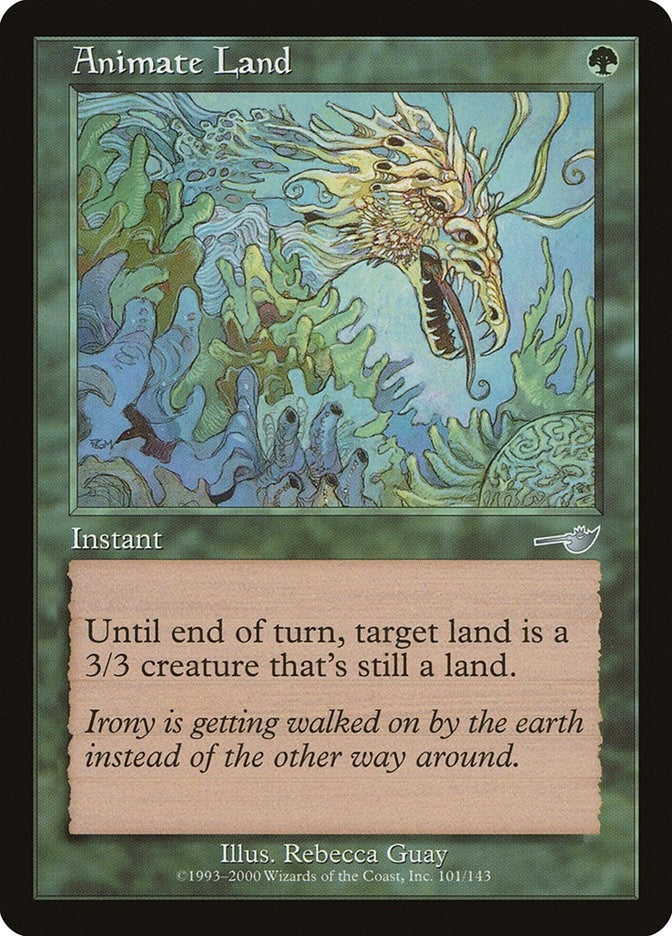 Image for Animate Land (101) [Nemesis] - Magic: The Gathering
