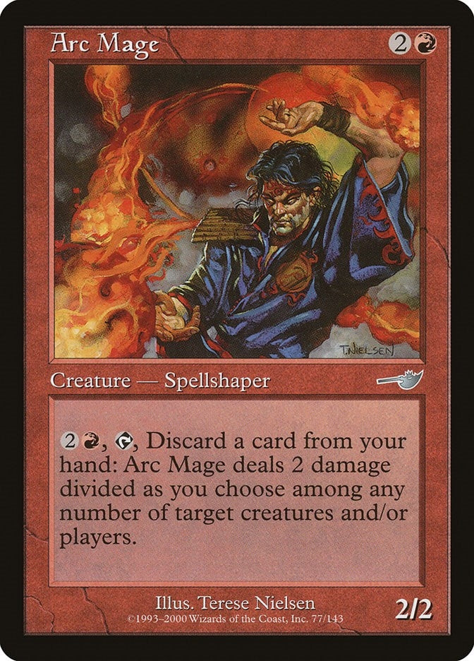 Image for Arc Mage (77) [Nemesis] - Magic: The Gathering