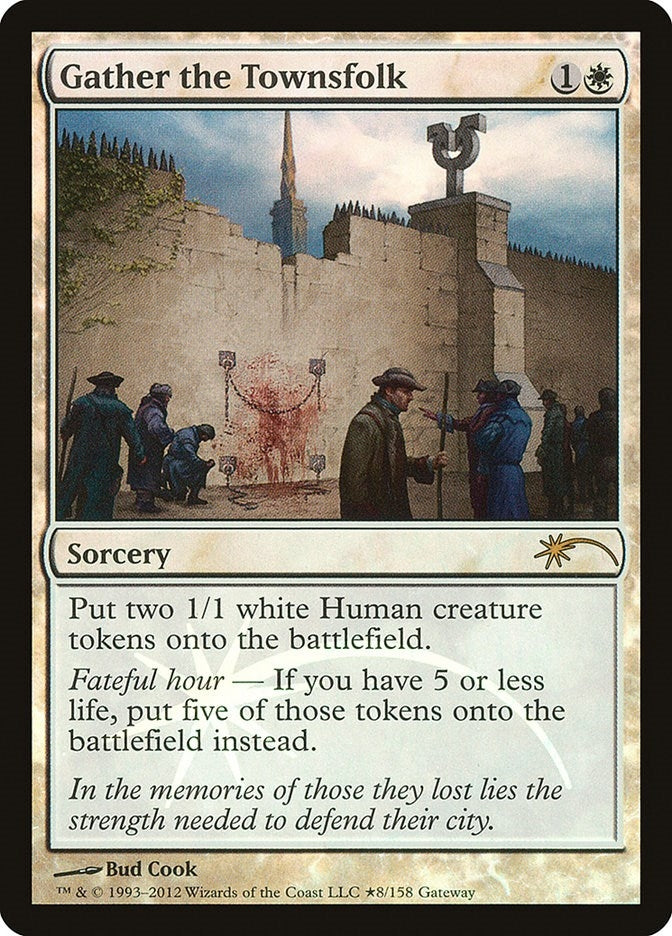 Image for Gather the Townsfolk (8) [WPN & Gateway Promos] - Magic: The Gathering
