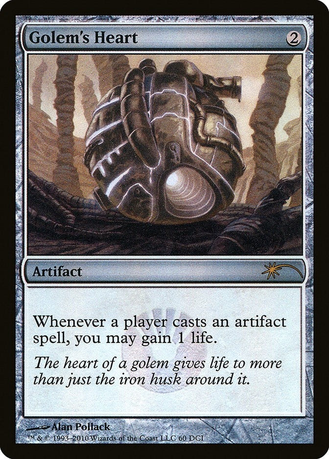 Image for Golem's Heart (60) [WPN & Gateway Promos] - Magic: The Gathering