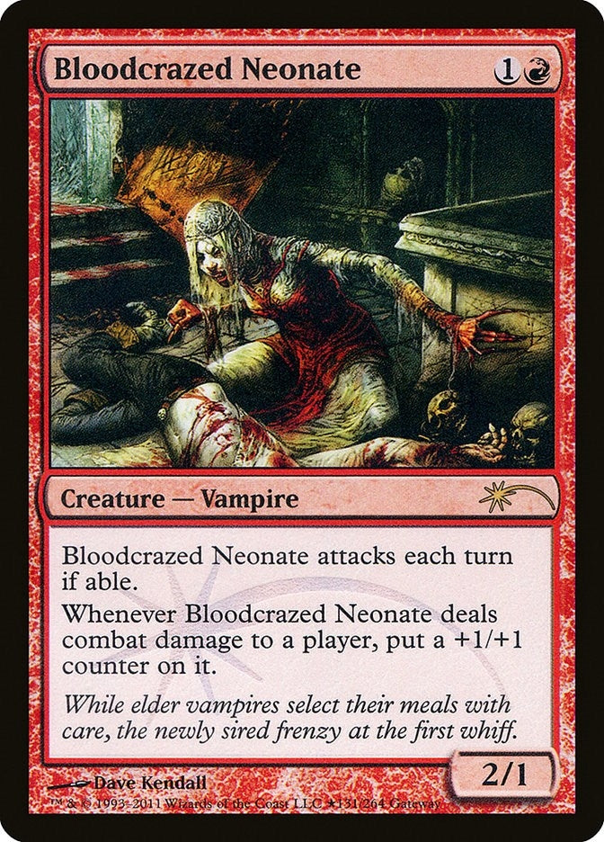 Image for Bloodcrazed Neonate (83) [WPN & Gateway Promos] - Magic: The Gathering