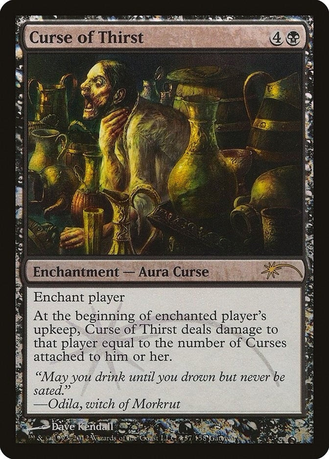 Image for Curse of Thirst (81) [WPN & Gateway Promos] - Magic: The Gathering