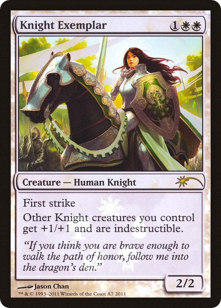 Image for Knight Exemplar (A7) [Media Promos] - Magic: The Gathering
