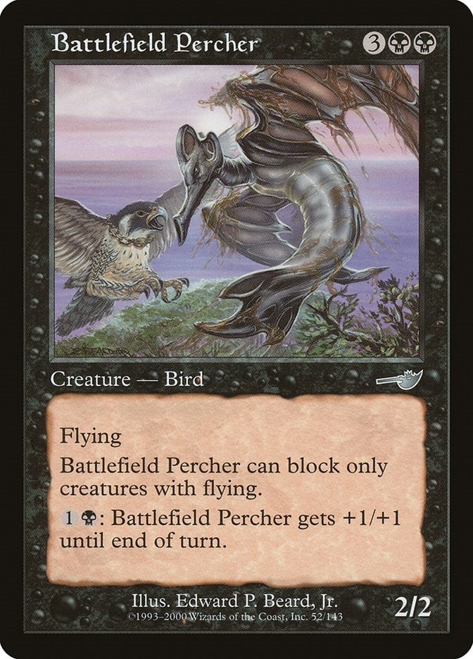 Image for Battlefield Percher (52) [Nemesis] - Magic: The Gathering