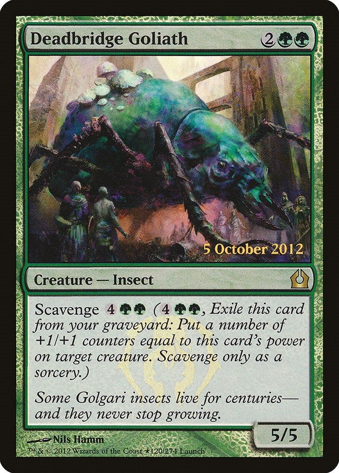 Image for Deadbridge Goliath (120) [Launch Party & Release Event Promos] - Magic: The Gathering