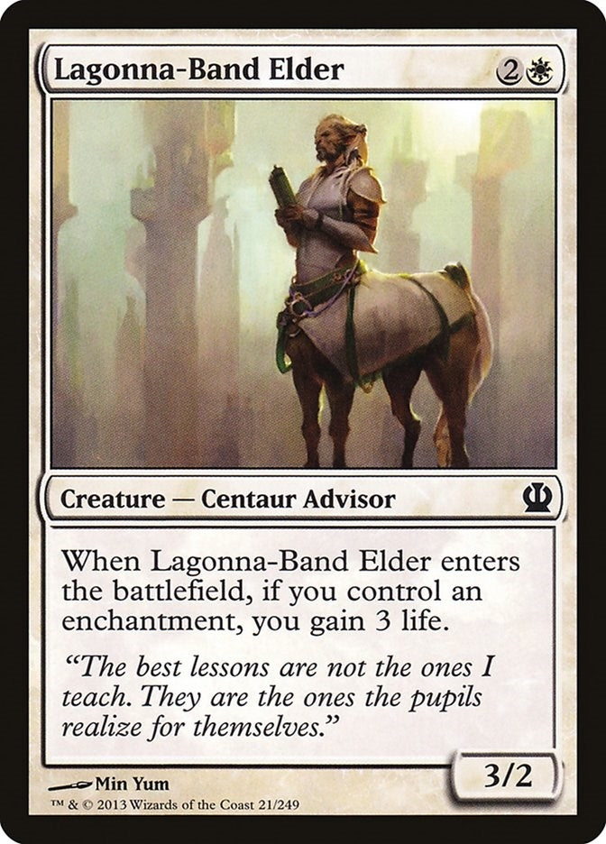 Image for Lagonna-Band Elder (21) [Theros] - Magic: The Gathering