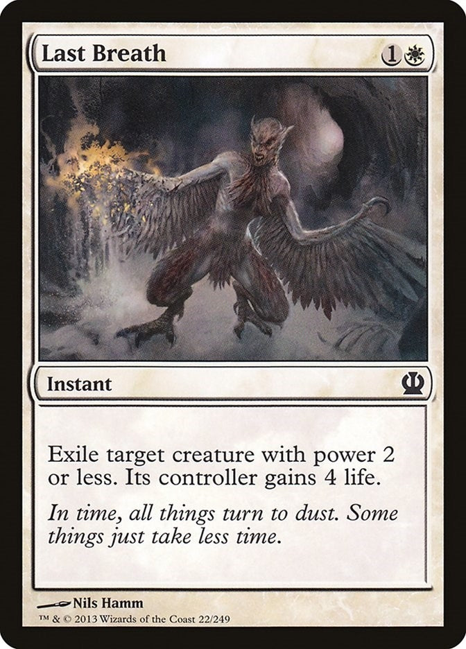 Image for Last Breath (22) [Theros] - Magic: The Gathering