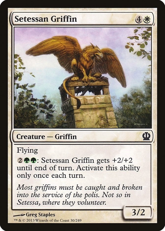Image for Setessan Griffin (30) [Theros] - Magic: The Gathering