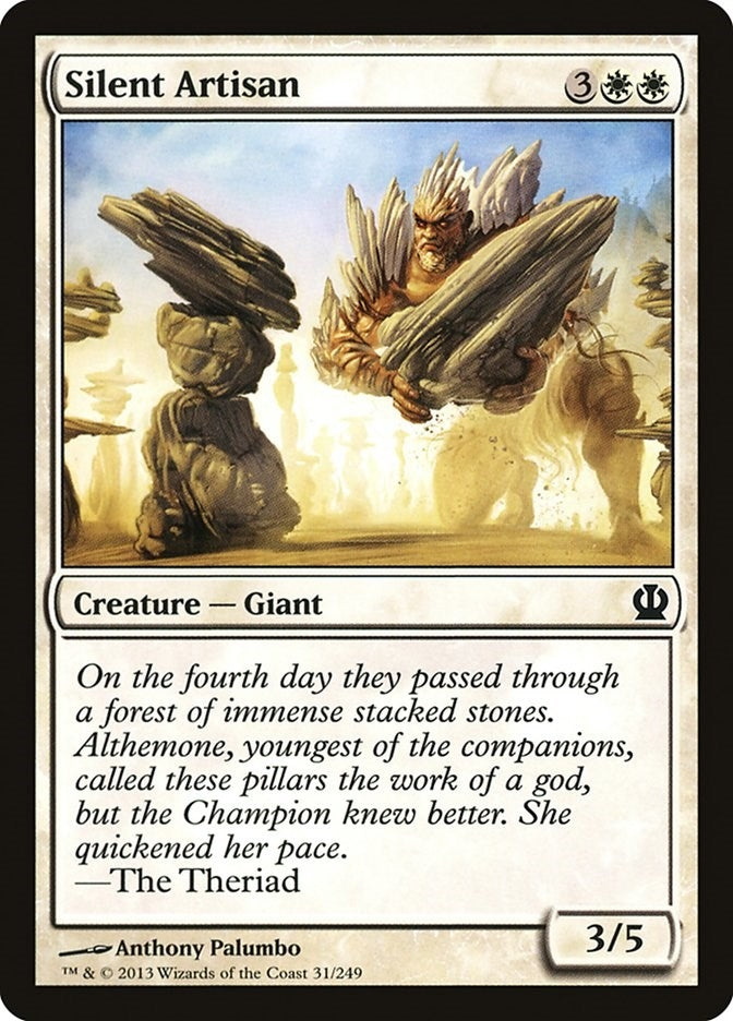 Image for Silent Artisan (31) [Theros] - Magic: The Gathering