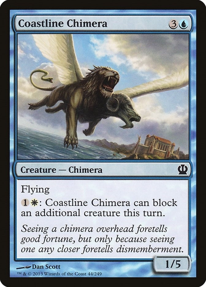 Image for Coastline Chimera (44) [Theros] - Magic: The Gathering