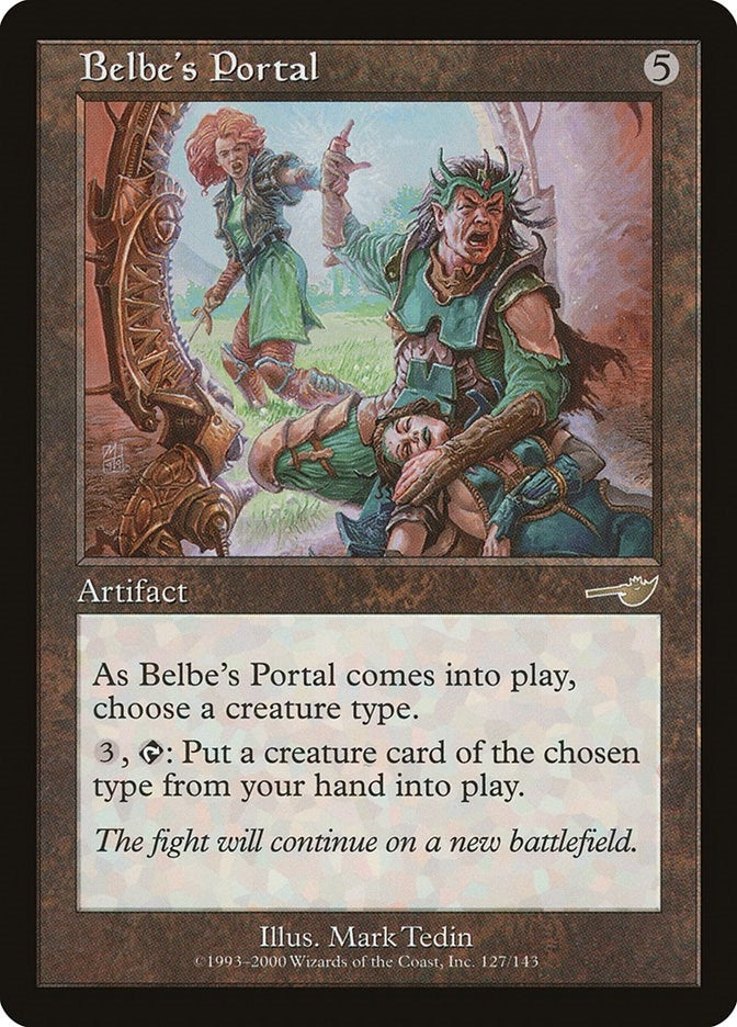 Image for Belbe's Portal (127) [Nemesis] - Magic: The Gathering
