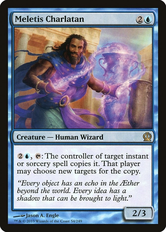 Image for Meletis Charlatan (54) [Theros] - Magic: The Gathering