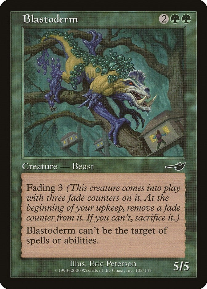 Image for Blastoderm (102) [Nemesis] - Magic: The Gathering