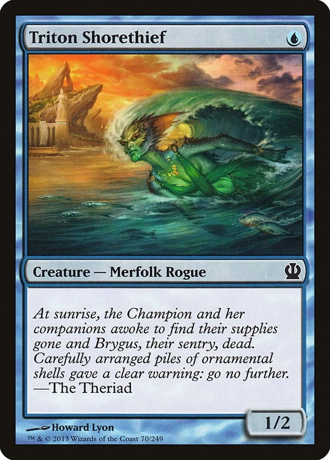 Image for Triton Shorethief (70) [Theros] - Magic: The Gathering