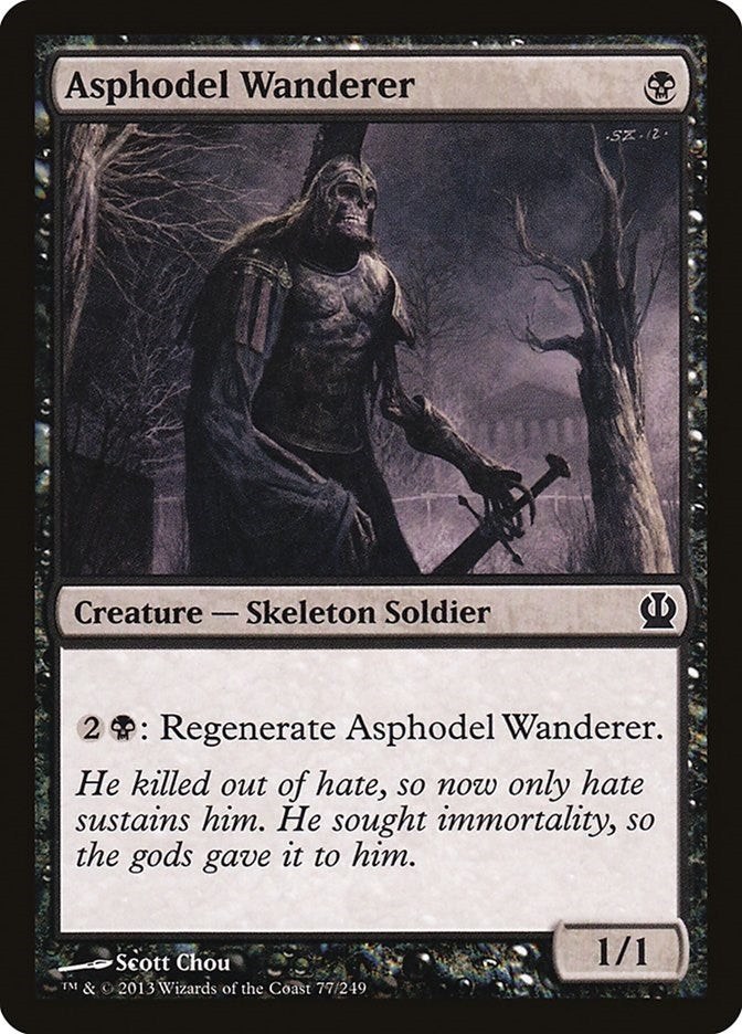 Image for Asphodel Wanderer (77) [Theros] - Magic: The Gathering