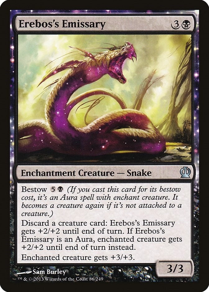 Image for Erebos's Emissary (86) [Theros] - Magic: The Gathering