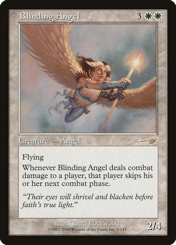 Image for Blinding Angel (3) [Nemesis] - Magic: The Gathering
